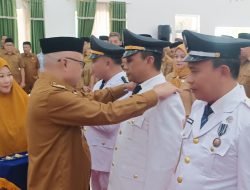 Sofyan Puhi Lantik 224 Pejabat Pemkab Gorontalo, Evaluasi Kinerja Dimulai 1–3 Bulan ke Depan