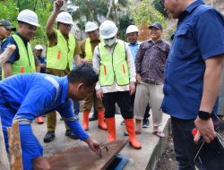 Bupati Sofyan Puhi Tinjau IPAL Bulota, Debit Air Turun Jadi 15–16 Liter per Detik