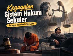 Kegagalan Sistem Hukum Sekuler Sebagai Pemberi Efek Jera 