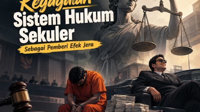 Kegagalan Sistem Hukum Sekuler Sebagai Pemberi Efek Jera 