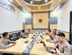 Kanwil BPN Gorontalo dan Brimob Perkuat Sinergi, Bahas Proyek Perubahan PKN Tingkat I 2026