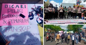 Aksi Solidaritas Wartawan Tulungagung, Tuntut Penganiaya Jurnalis Tempo Diadili