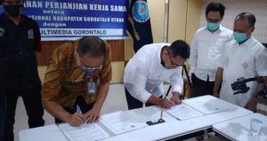 Buat Terobosan Usaha Multimedia, Koperasi Ekaprasetya Kabgor Dipercaya BNNK Gorut sebagai Mitra