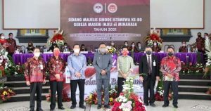 Buka “SMSI“, Olly Dondokambey Harap Jemaat GMIM ProAktif Mendukung Pemerintah