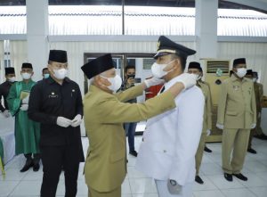 Bupati Surya Lantik 49 Orang Pejabat Administrator Pemkab Asahan 