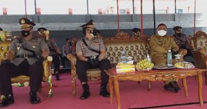 Hadiri Penutupan Pendidikan Bintara Polri, Wabup Hendra Sampaikan Selamat kepada 254 Bintara