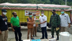 Dikawal Wabup Gorontalo, Bantuan untuk Korban Bencana di Sulbar Tiba dengan Selamat