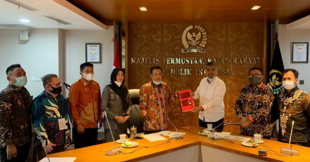 Kunjungi MPR, DPRD Gorut Terus Perjuangkan Tapal Batas Gorut-Buol