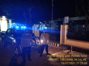 Polsek Terisi Rutin Giat SPW Guna Pencegahan Tindak Kejahatan