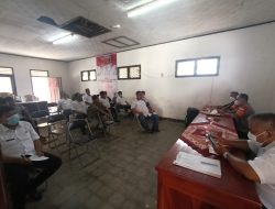 Rapat Kordinasi Pelaksanaan VAKSINASI Dihadiri Polsek Sukagumiwang