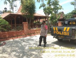 Patroli Rutin Cipta Kondisi Pasca Pilkades Digelar Polsek Balongan