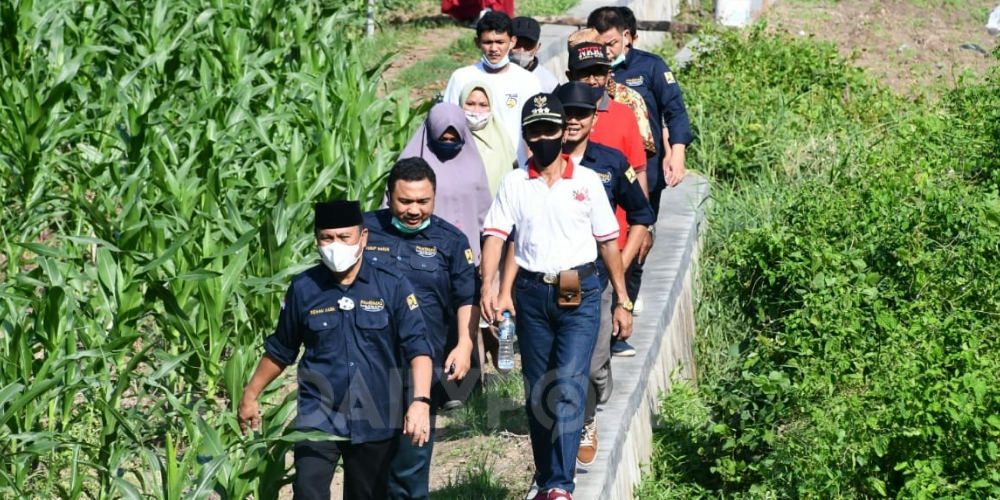 Sekda Ridwan Lakukan Uji Fungsi Program Pamsimas Desa Dumolodo, Gentuma Raya