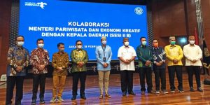 Di Hadapan Menparekraf RI, Pemkab Paparkan Potensi Pariwisata di Bone Bolango