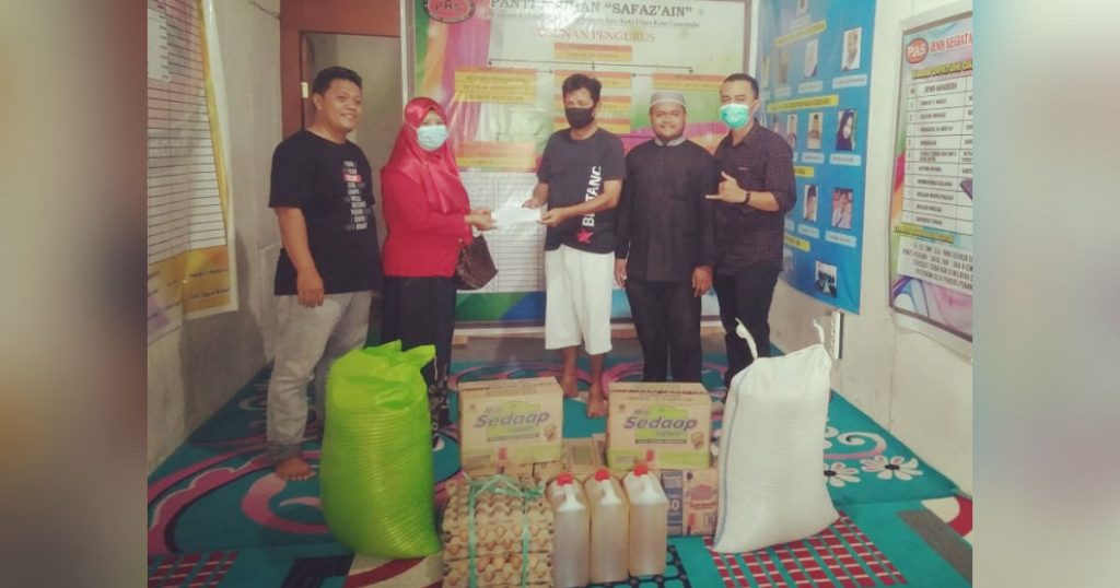 Paguyuban SRC “Paguyaman Juara” Berbagi Rezeki ke Panti Asuhan SAFAZ”AIN”