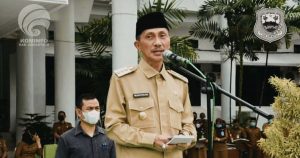 Bupati Nelson Pimpin Apel Kerja Pasca Lebaran, Pesannya: Tingkatkan Spirit!
