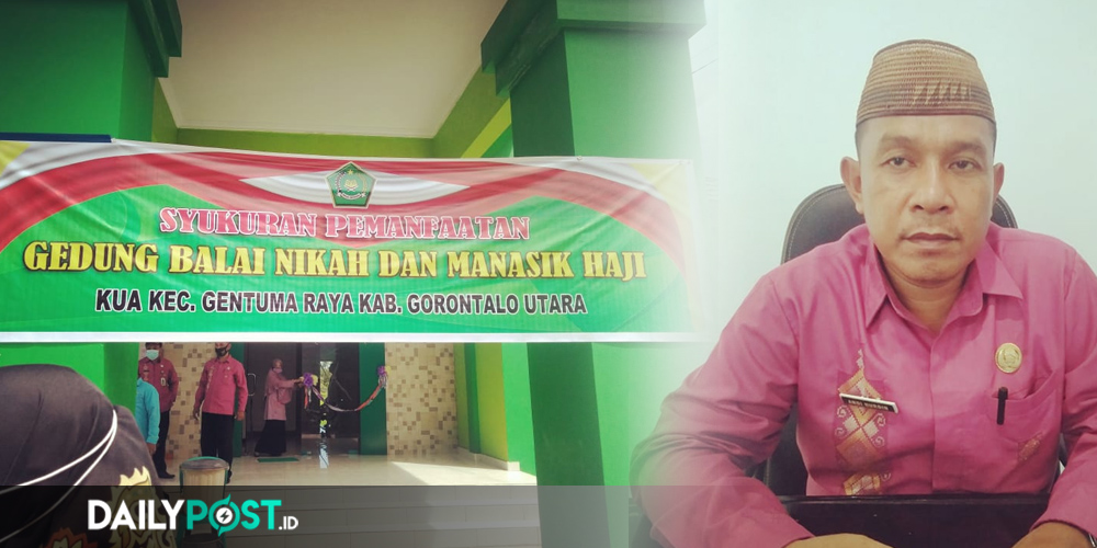 Kepala KUA Kecamatan Gentuma Raya, Andi Nurdin, S.Ag