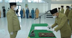 Lantik John Hardi Nasution Jadi Sekda Asahan, Ini Pesan Bupati Surya