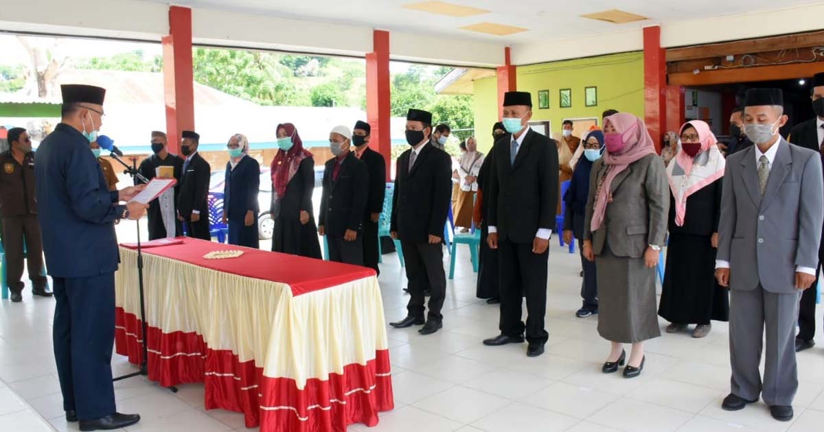 Lantik Kepsek SD & SMP, Anas Jusuf Warning Pengelolaan Dana BOS