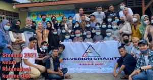 Peduli Anak Yatim, Alverion Charity Smansa Gorontalo Kunjungi Panti Asuhan SAFAZ”AIN”