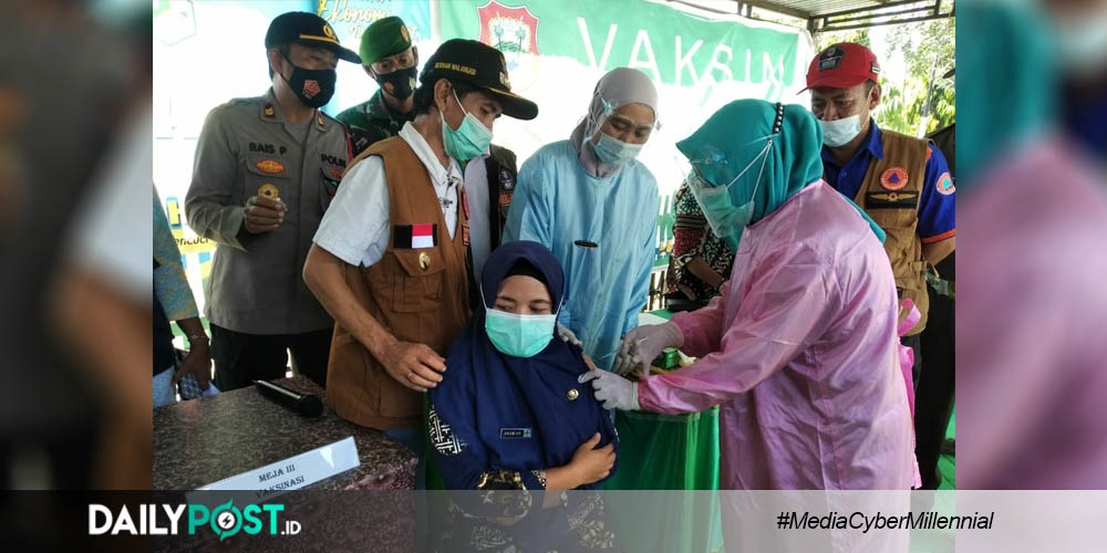 Pasca Vaksinasi, Kondisi Nakes di Kabupaten Gorontalo Aman dan Sehat