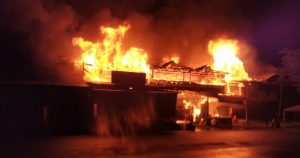 Puluhan Rumah dan Ruko di Simeulue Hangus Terbakar
