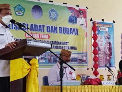 Sekda Boalemo Wakili Plt Bupati di Sosialisasi Adat dan Budaya