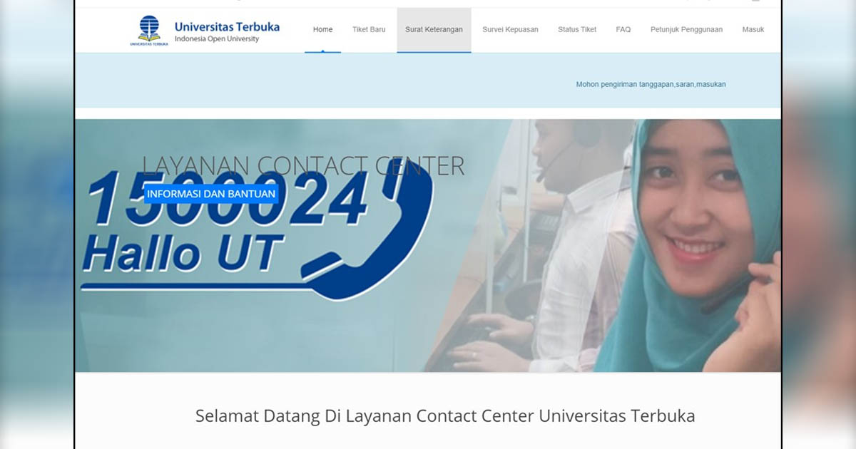 Mahasiswa UT “Dimanjakan” dengan Layanan Online ini