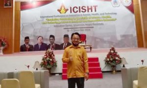Dosen UG Ramdhan Olii Raih The Best Presenter di ICISHT 2020