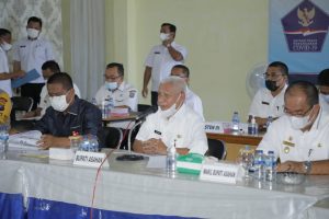 Bupati Asahan Pimpin Rapat PPKM Berbasis Mikro
