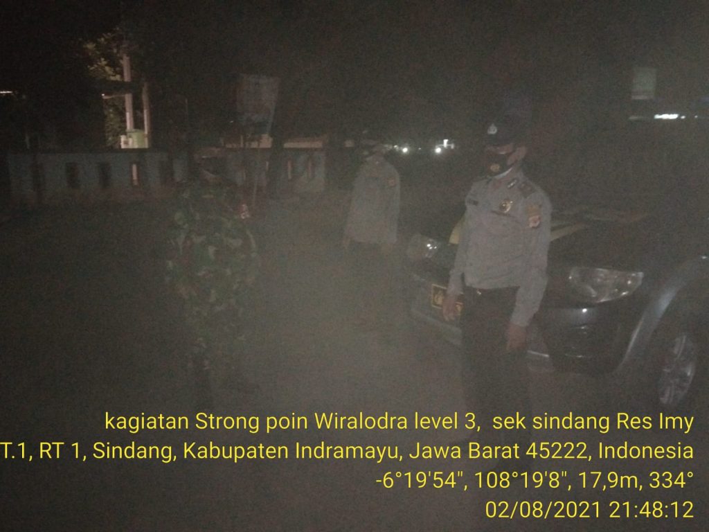 Polsek Sindang Berikan Pelayanan Rasa Aman Kepada Masyarakat Dengan Patroli SPW