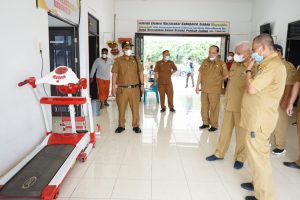 Komplek Kolam Renang dan Gedung SKB Dinas Pendidikan Jadi Pusat Isolasi Mandiri di Asahan